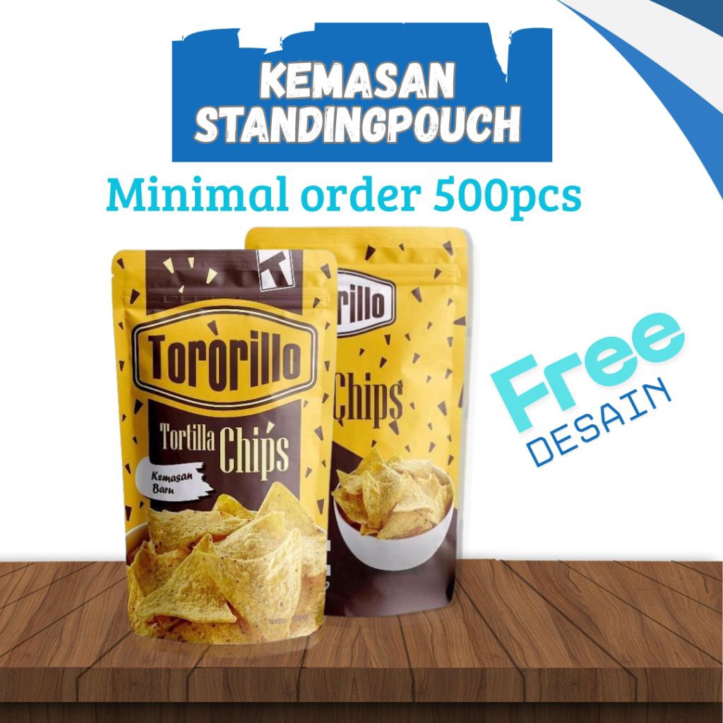 CETAK KEMASAN STANDING POUCH CUSTOM