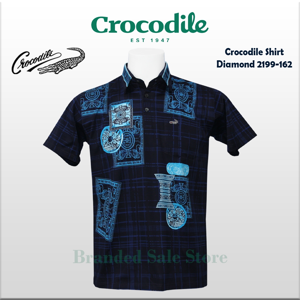 Polo Shirt Kaos Kerah Kemeja CROCODILE Diamond, 2199-162-02