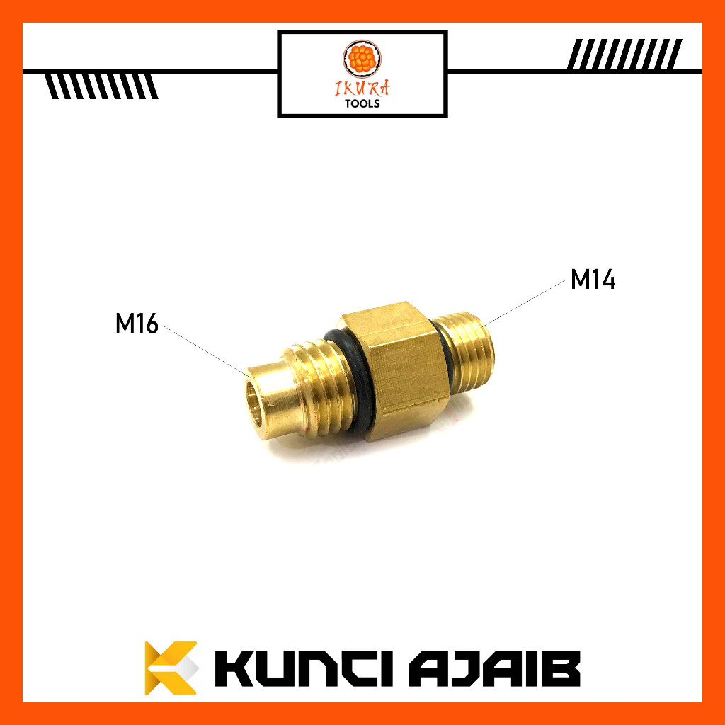 IKURA Adaptor Nozzle Foam Lance Superjet Orion 100S Sambungan Nepel