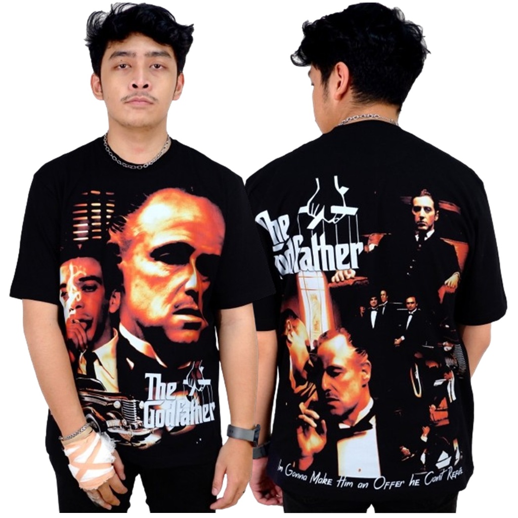 THE GODFATHER Film Movie Karakter T-shirt Bootleg Vintage Oversize