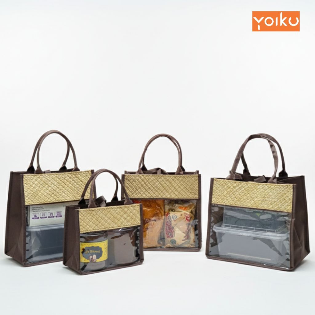 Yoiku Tas Berkatan Tas Anyaman Pandan Tas Hampers Tas Mika