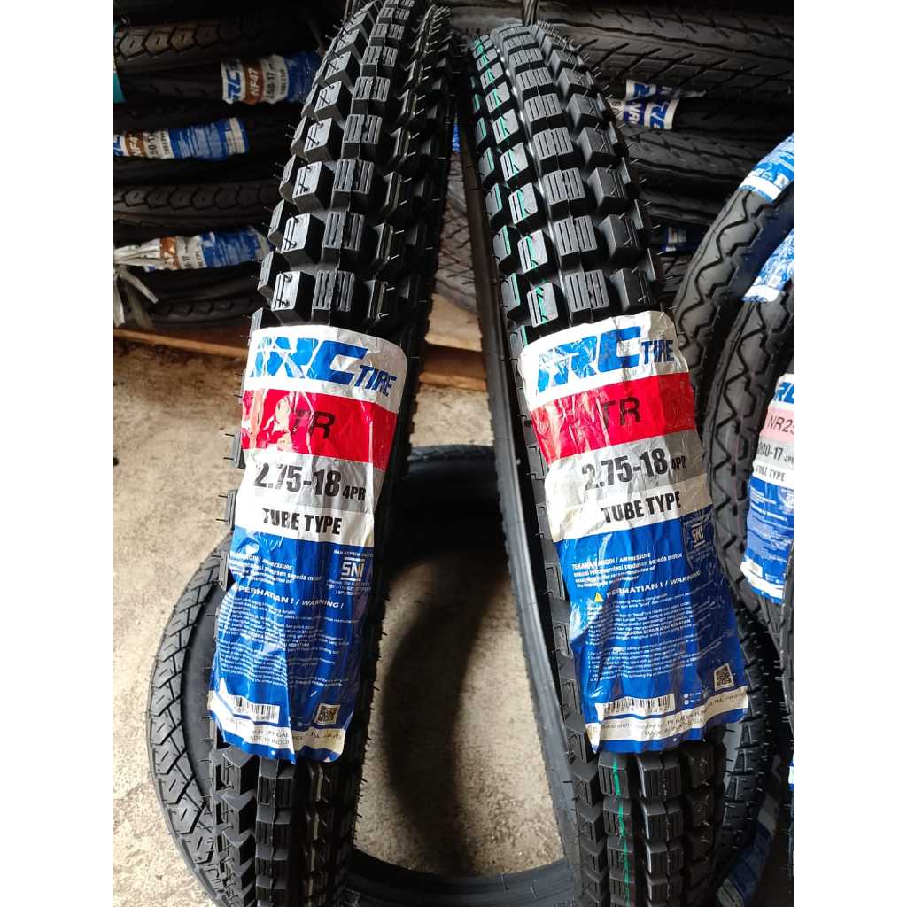 BAN LUAR SEMI TRIAL IRC TRIAL KECIL 275-18 non tubeless