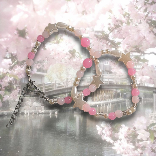 Bracelet PINKCORE Fairy | Bracelet Handmade | Bracelet beads | BEADS