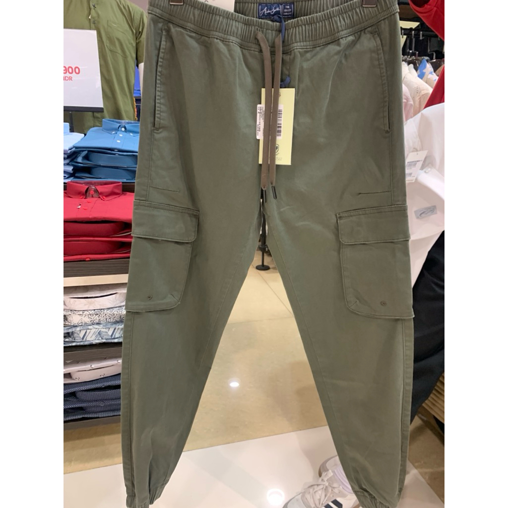 CELANA CARGO JOGGER ANDREW SMITH ORI 100%