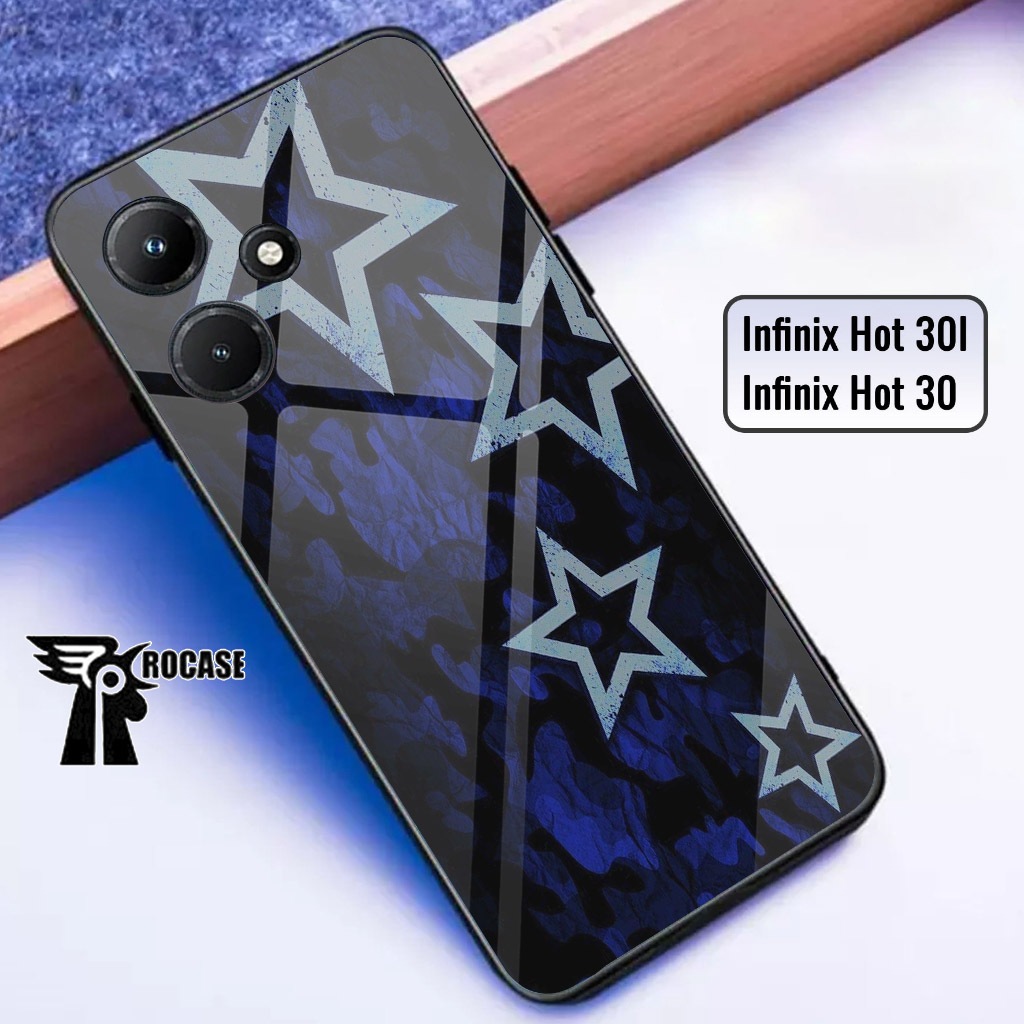 Case Infinix Hot 30i - Casing Hp Infinix Hot 30i Terbaru ( BINTANG ) Softcase Hp Infinix Hot 30i - S