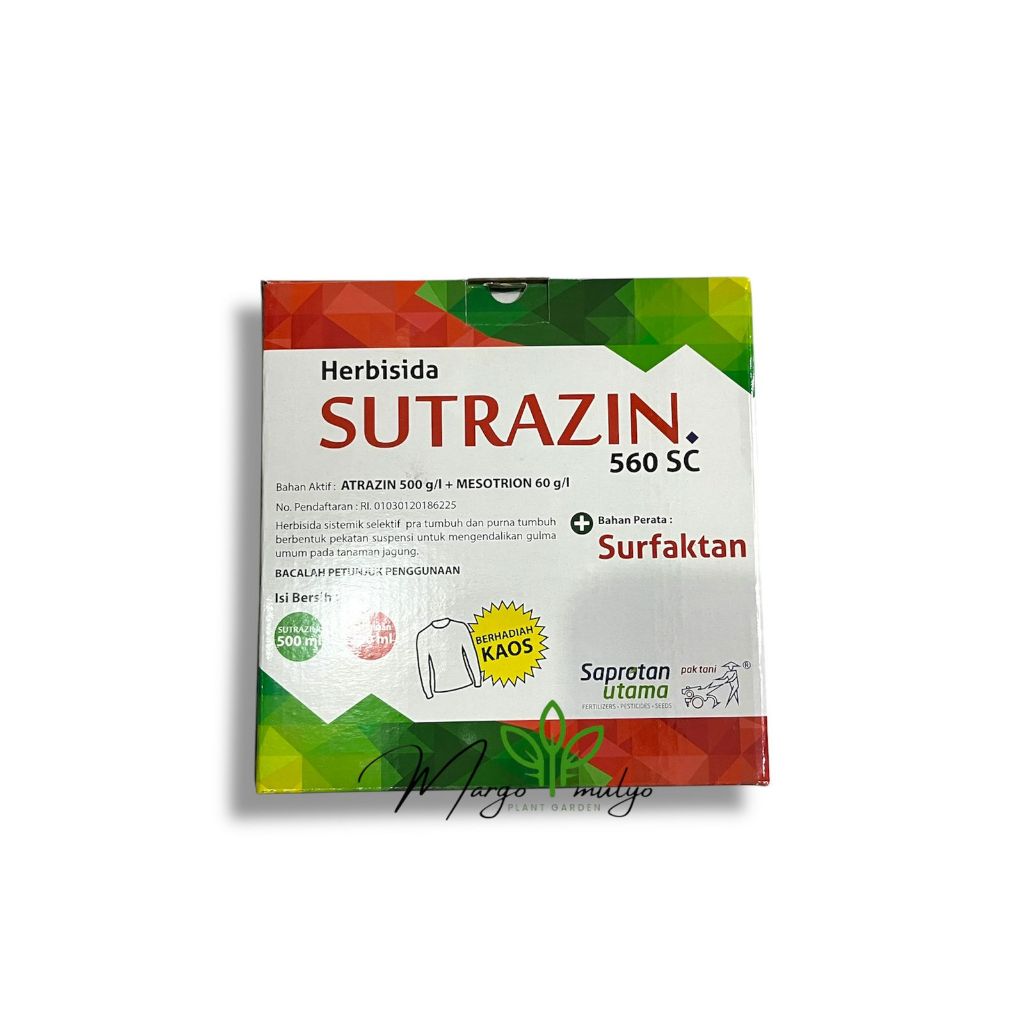 Herbisida SUTRAZIN 560 SC Pak Tani Kemasan 500 ml