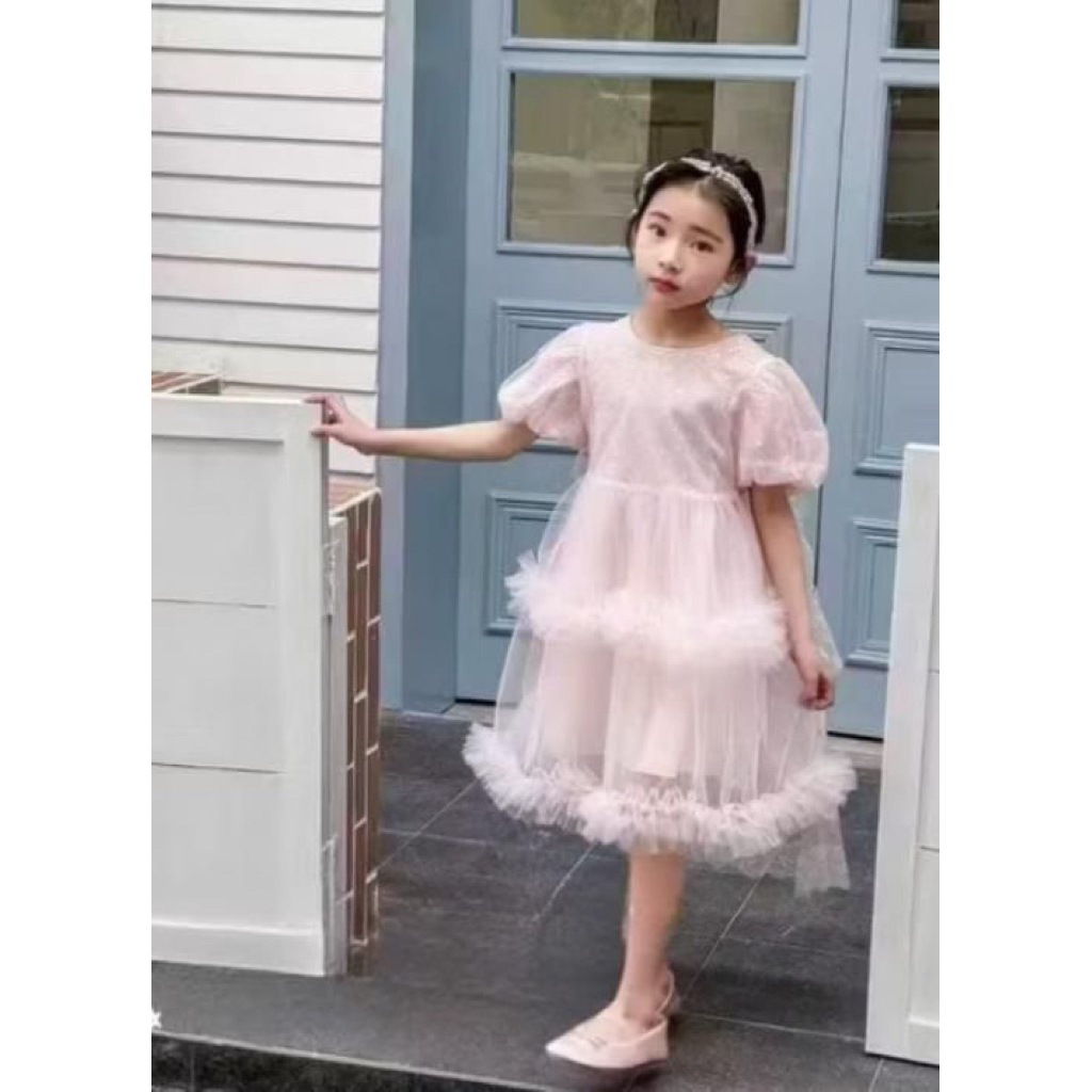 GAUN PESTA ANAK PEREMPUAN DRESS PESTA ANAK PREMIUM