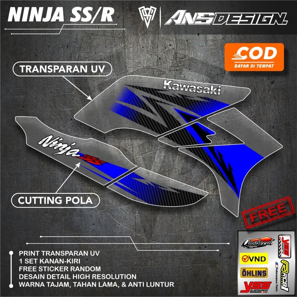 STRIPING NINJA TRANSPARAN | STRIPING NINJA SS TRANSPARAN | STRIPING NINJA CUSTOM | STRIPING NINJA R