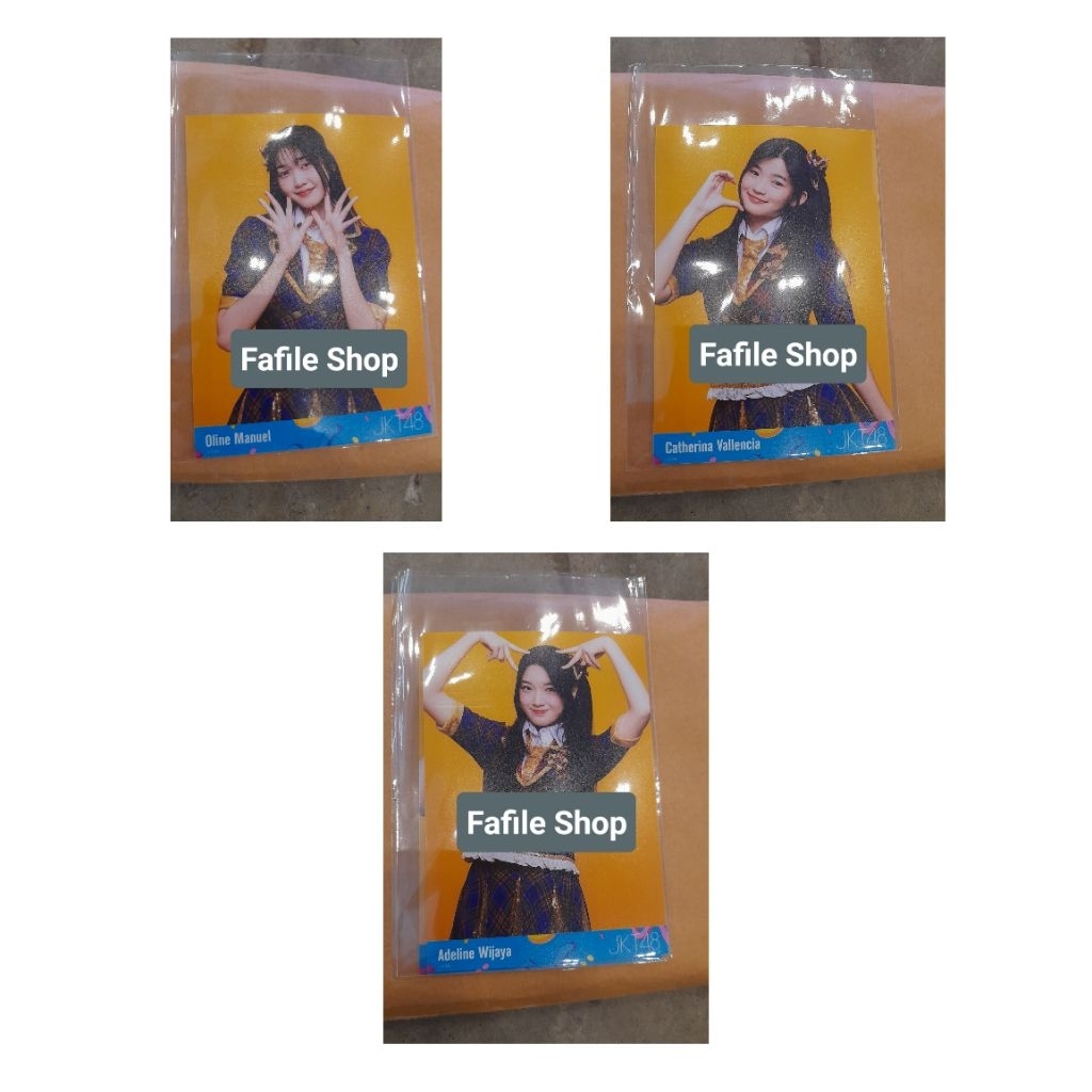 Photopack PP JKT48 SISTER REUNION JKT48 Trainee Erine Oline Delynn Aralie Ribka Levi Auwia Jemima Vi