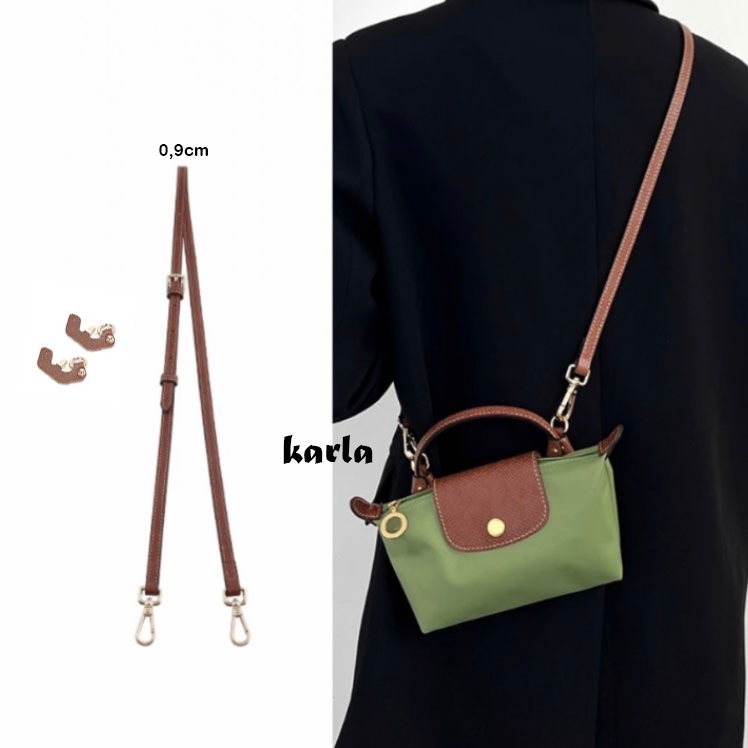 new-tali tas Longchamp / tali tas LC - Karla