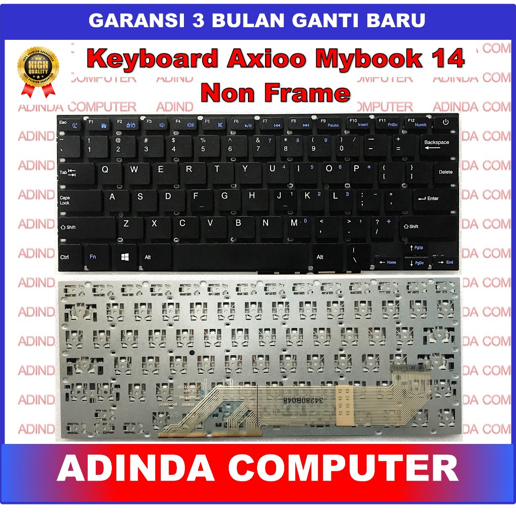 Keyboard Axioo Mybook14 Mybook 14 ANQ P401 Lite 14 CW14Q1P