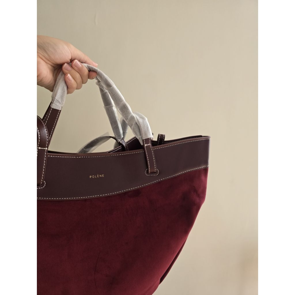 TAS POLEN* HOBO BAG SUEDE LEATHER
