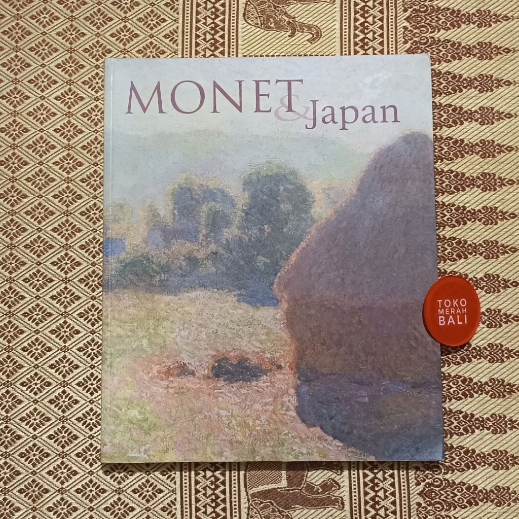 Buku Monet and Japan ukiyo e block print