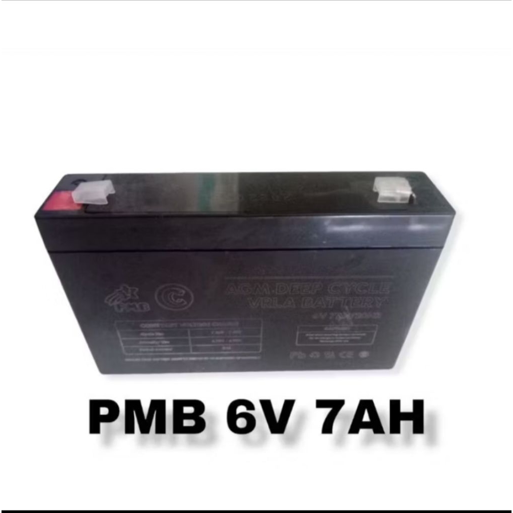 AKI/BATERAI PMB 6V 7AH