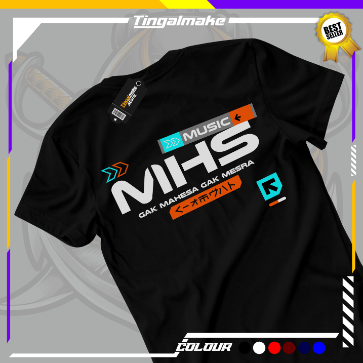 Baju Mahesa Music Vol. 7 Premium (Bahan Tebal) - Tshirt Pria Wanita - Kaos Mahesa Music - Baju Gary 