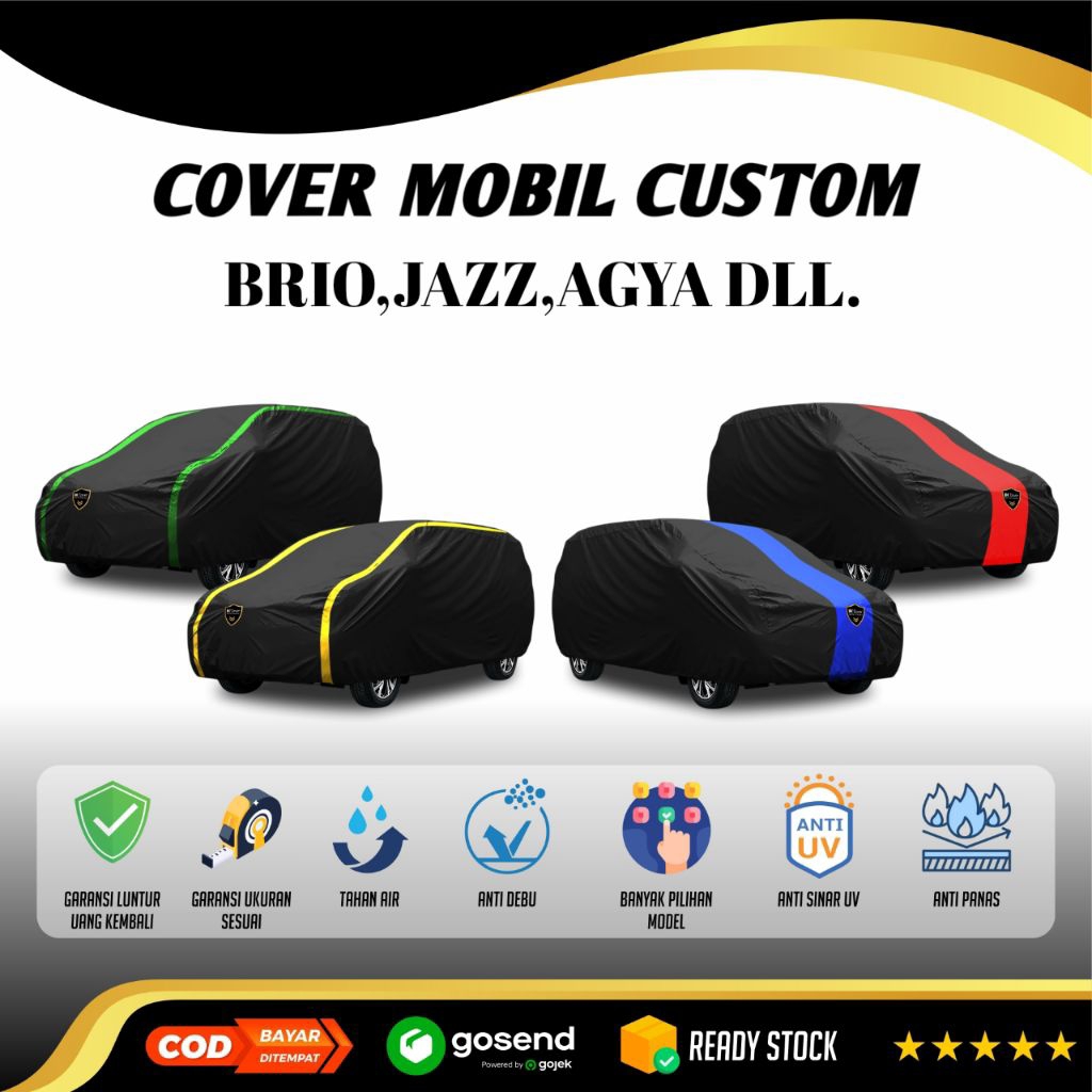 Cover Sarung Mobil Selimut Mobil Brio Jazz Ayla Agya Swift Outdoor Waterproof