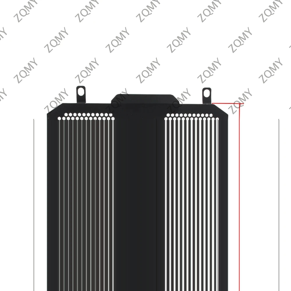 BLACK MOTORCYCLE RADIATOR GUARD GRILLE PROTECTIVE COVER FOR HONDA CB500X 2013-2018 & CB500F CB400F