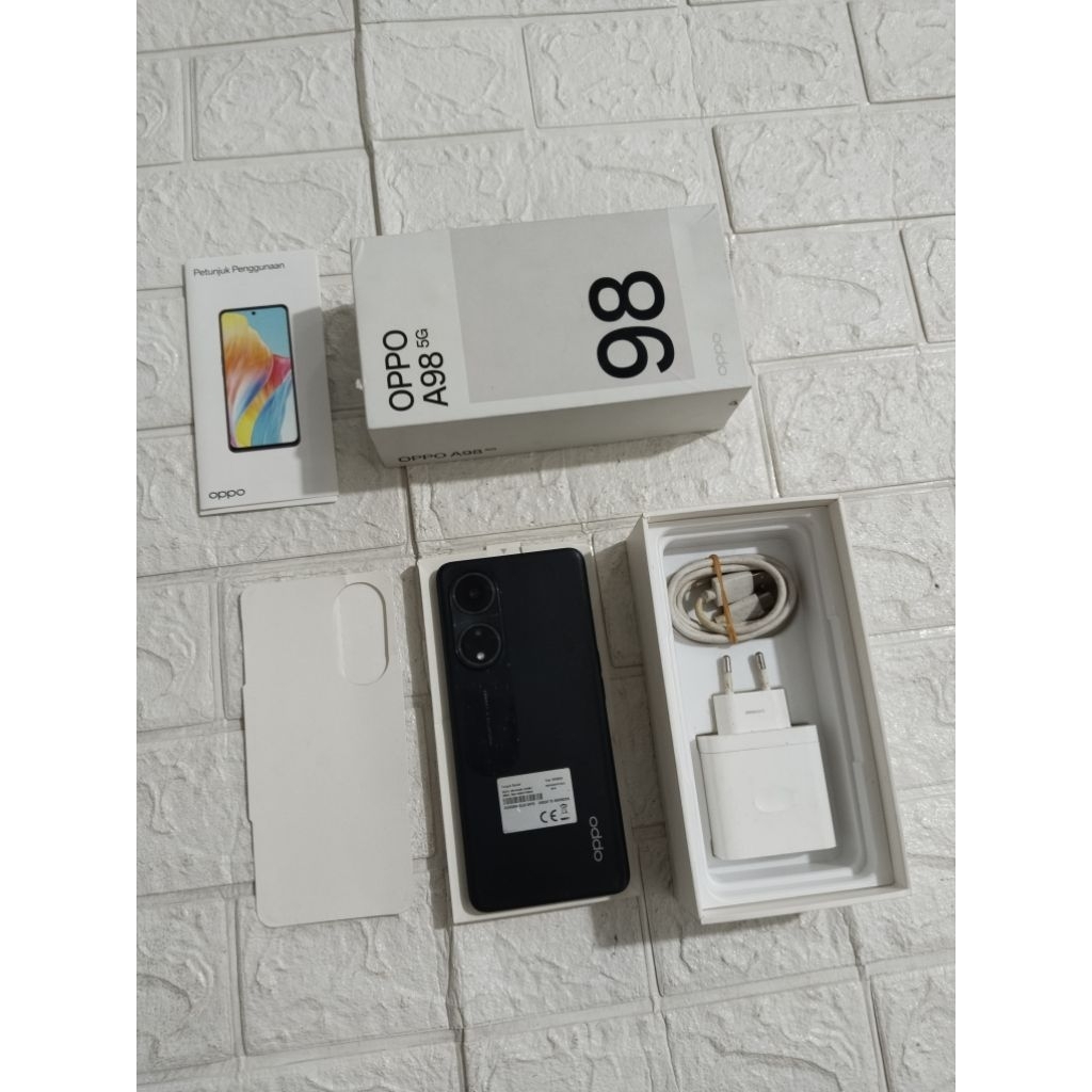 Oppo A98 [5G] Ram 8+8/256 Fullset Original 100% (Seken Mulus)