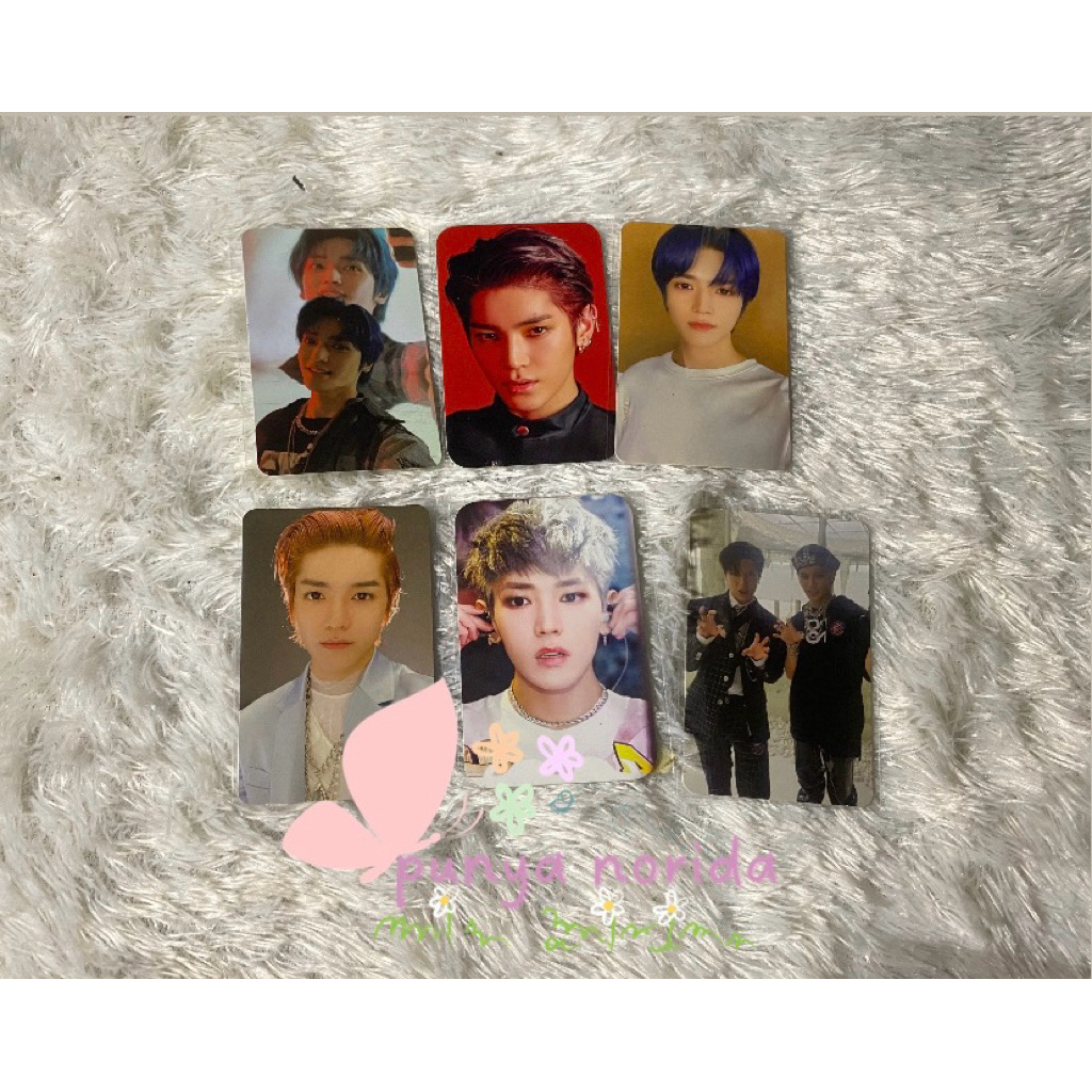 (OFICIAL) Photocard PC SuperM NCT NCT127 Taeyong Super one us Tour Acekit Resonance Future Taeyong t