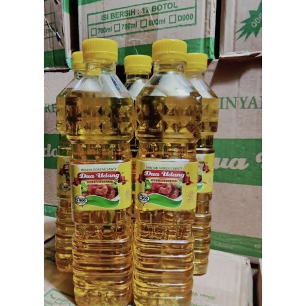 Minyak goreng murah dua udang 700ml 1 karton 12 pcs