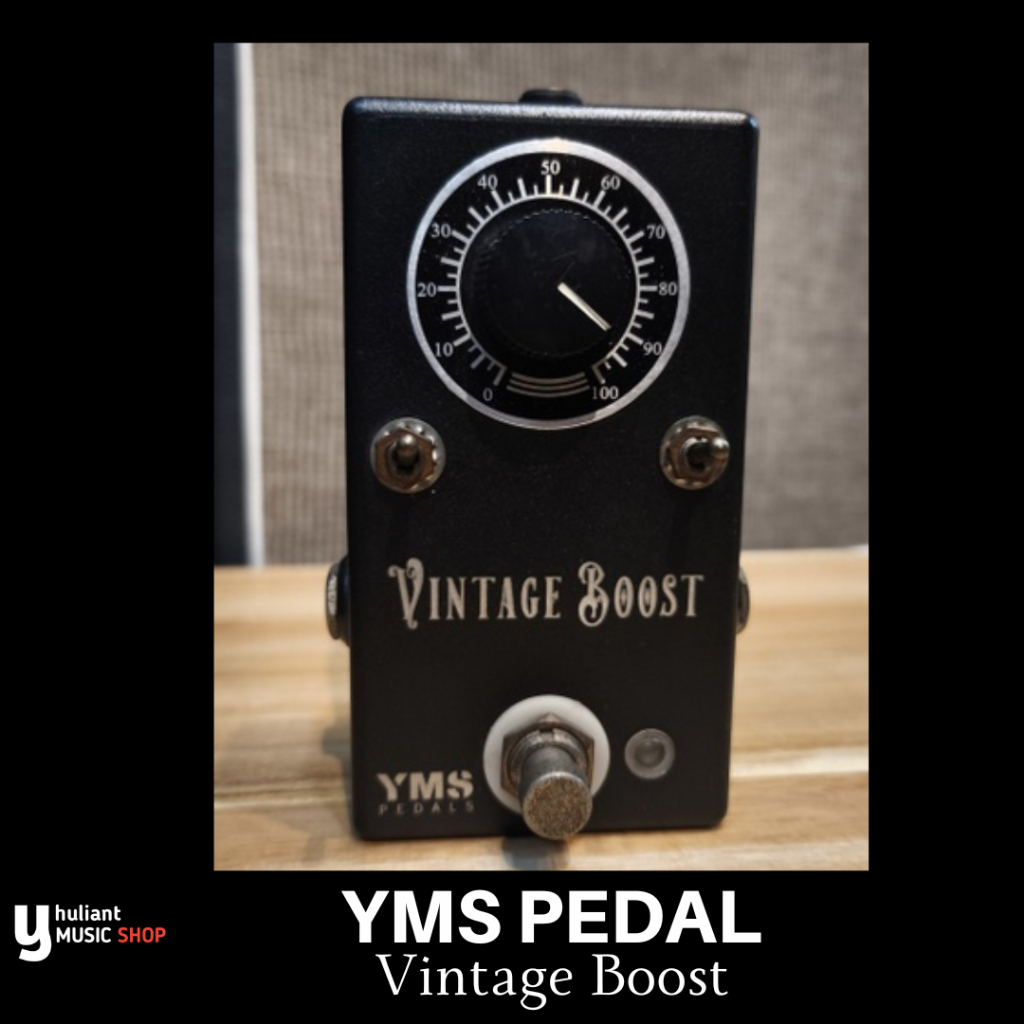YMS Pedals Vintage Boost Booster Guitar Effect Original Indonesia
