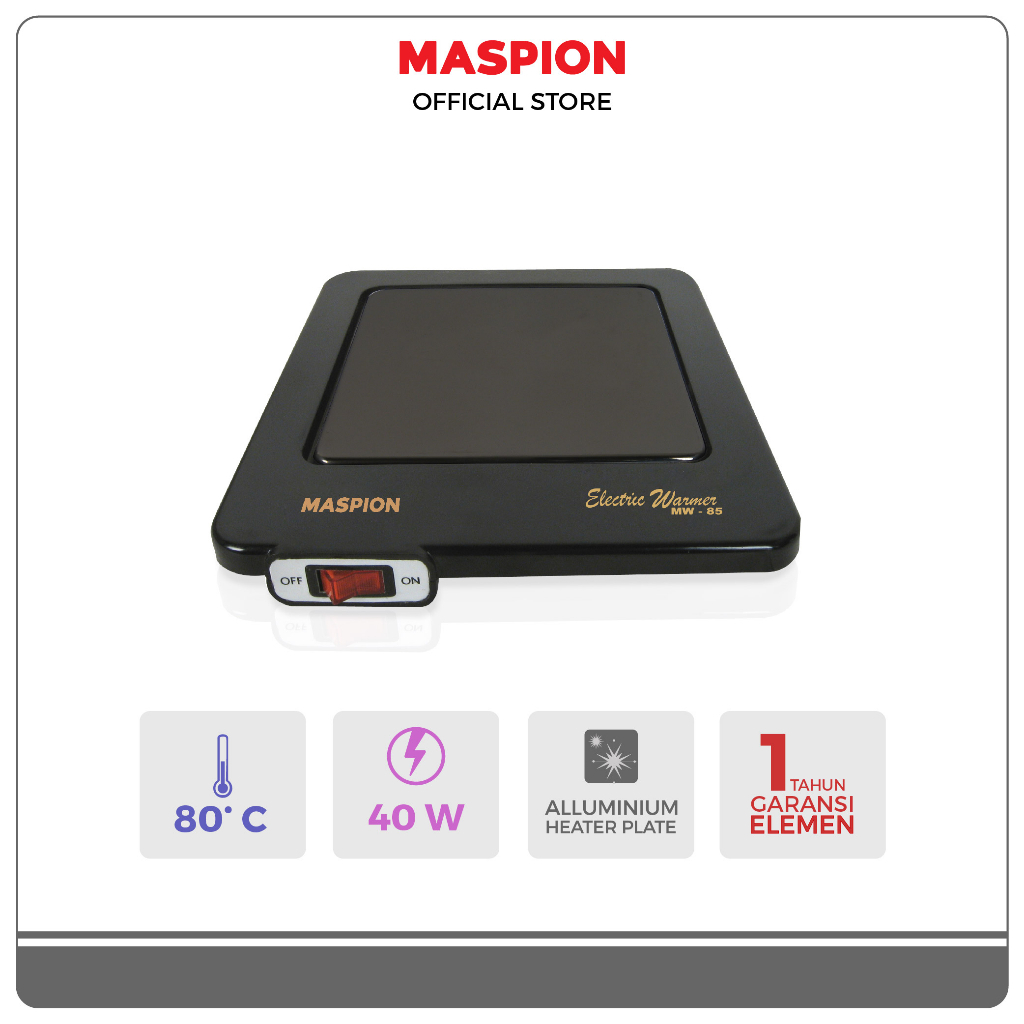 MASPION MW - 85 - ELECTRIC WARMER