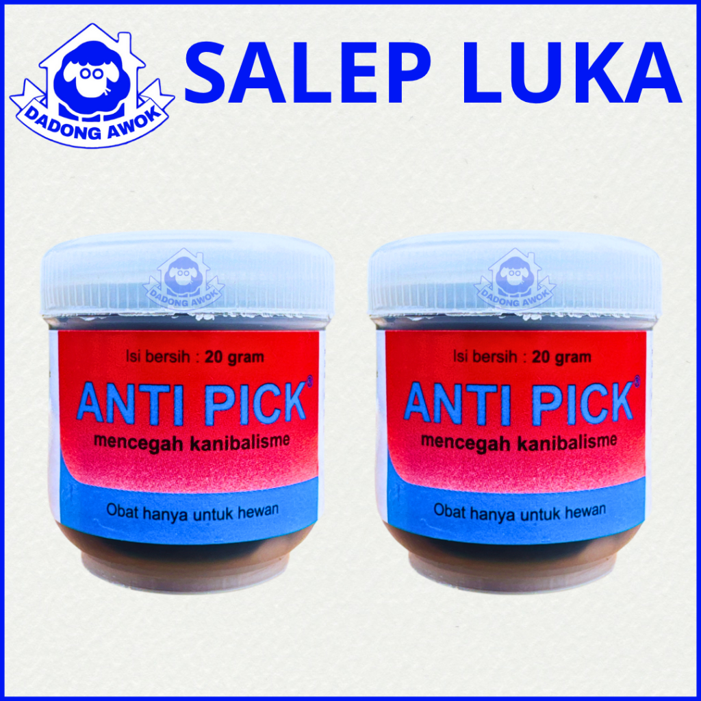Anti pick obat luka hewan - salep obat luka ayam sapi kambing domba kelinci kucing ajing dll medion