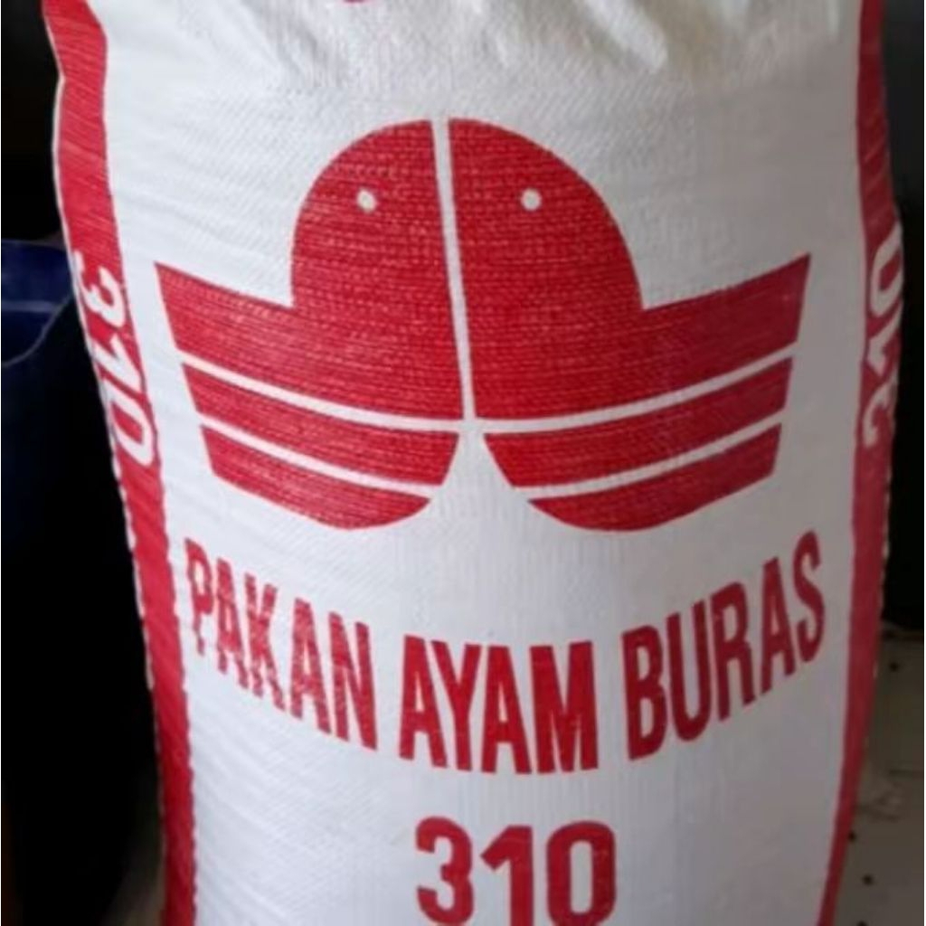 PUR AYAM SARIPAKAN 310 KEMASAN 50 KG Pakan Ayam kampung lokal Buras