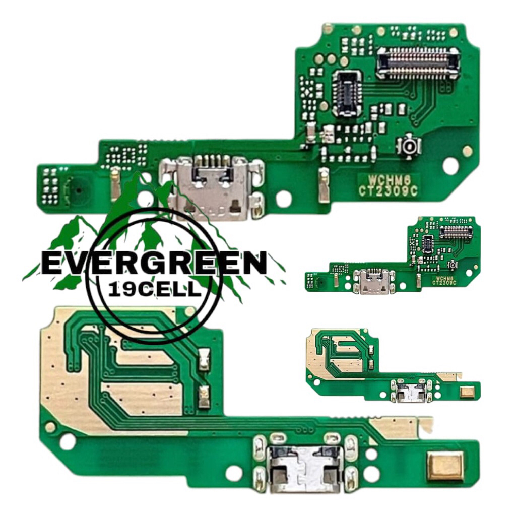 PAPAN PCB KONEKTOR CHARGER XIAOMI REDMI 6 / REDMI 6A + MIC KONEKTOR CAS REDMI 6A / REDMI 6