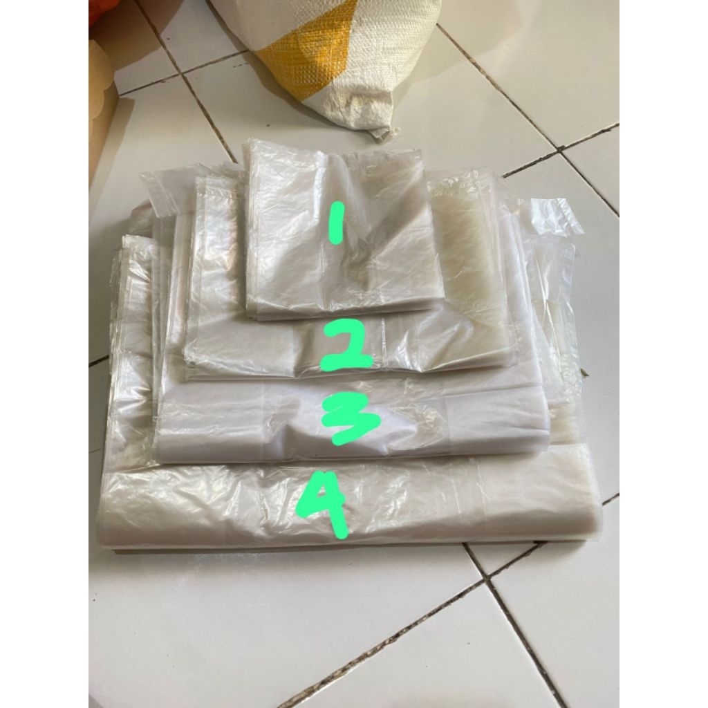 KRESEK BENING KRESEK PUTIH MURAH KRESEK TEBAL KANTONG PLASTIK