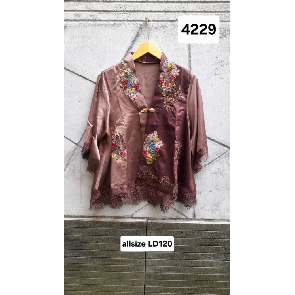 Atasan Blouse semi Kebaya by Luire  allsize LD 120 NEWW