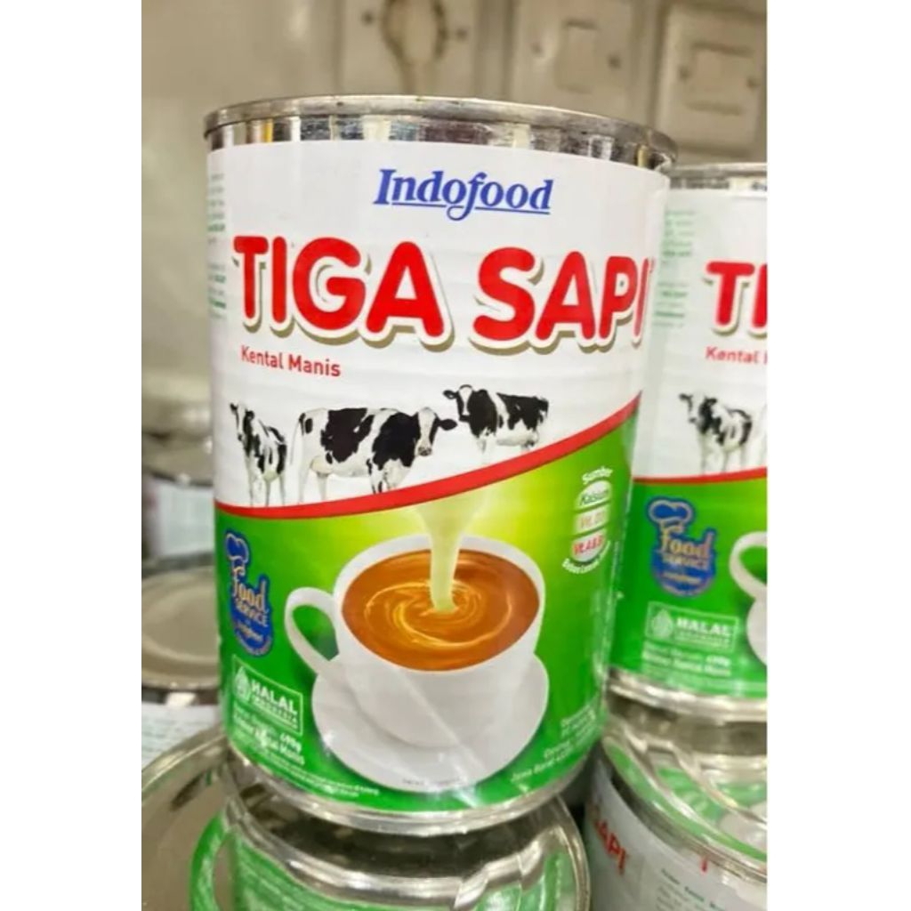 Susu 3 sapi kaleng 490gram