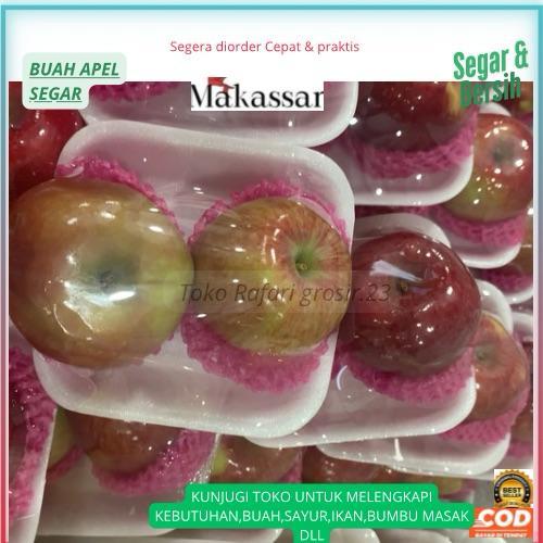 Apel Merah Segar Premium Makassar Apel Merah Fresh Langsung Petani Apel Merah Manis Gurih – Siap Mak