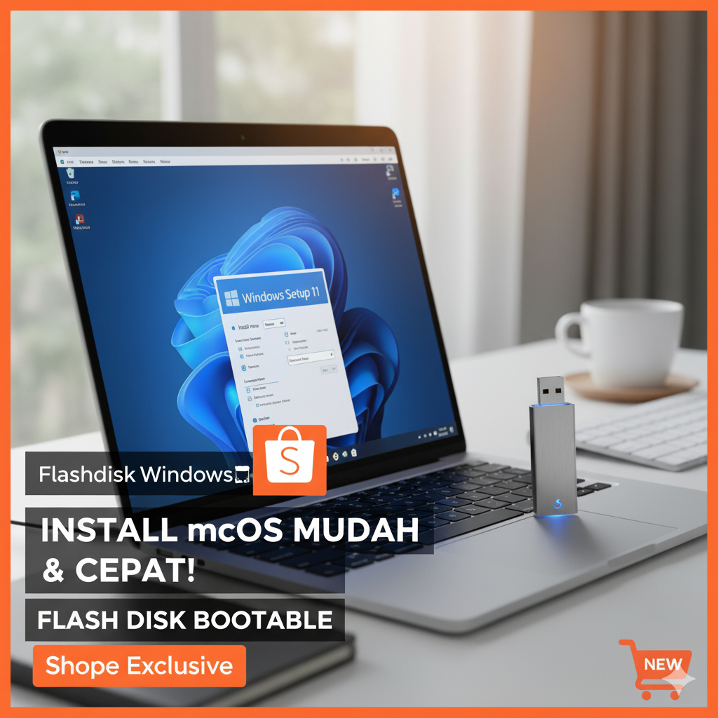 Flashdisk Bootable Installer Windows 10 Pro 11 Home Sandisk