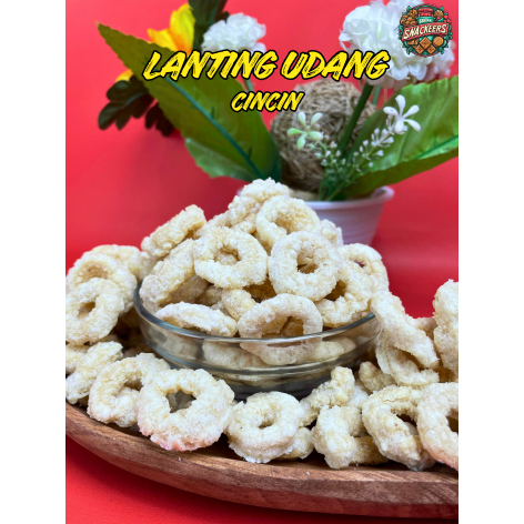 Lanting Cincin Udang Original Gurih Asin / Lanting Cincin Rasa Udang