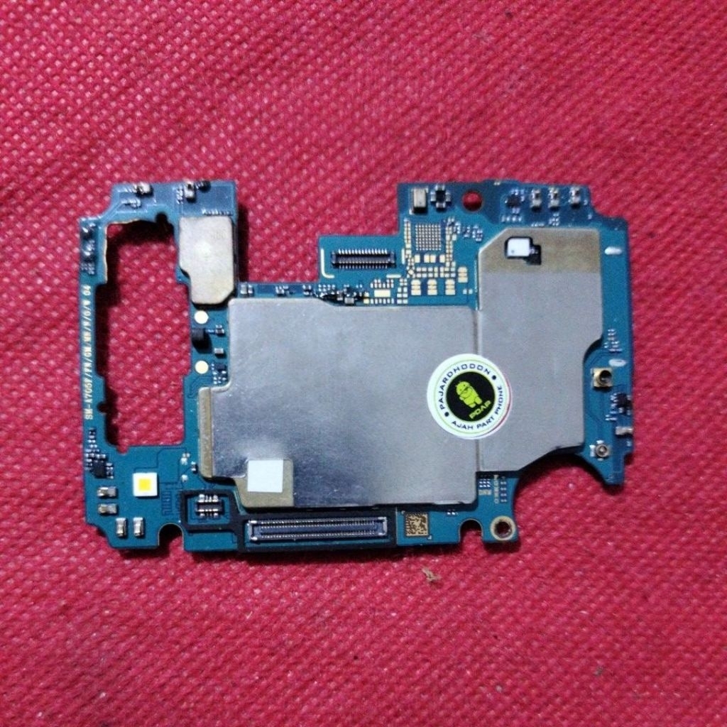 Motherboard mesin samsung a70 hidup minus simcard tidak terbaca