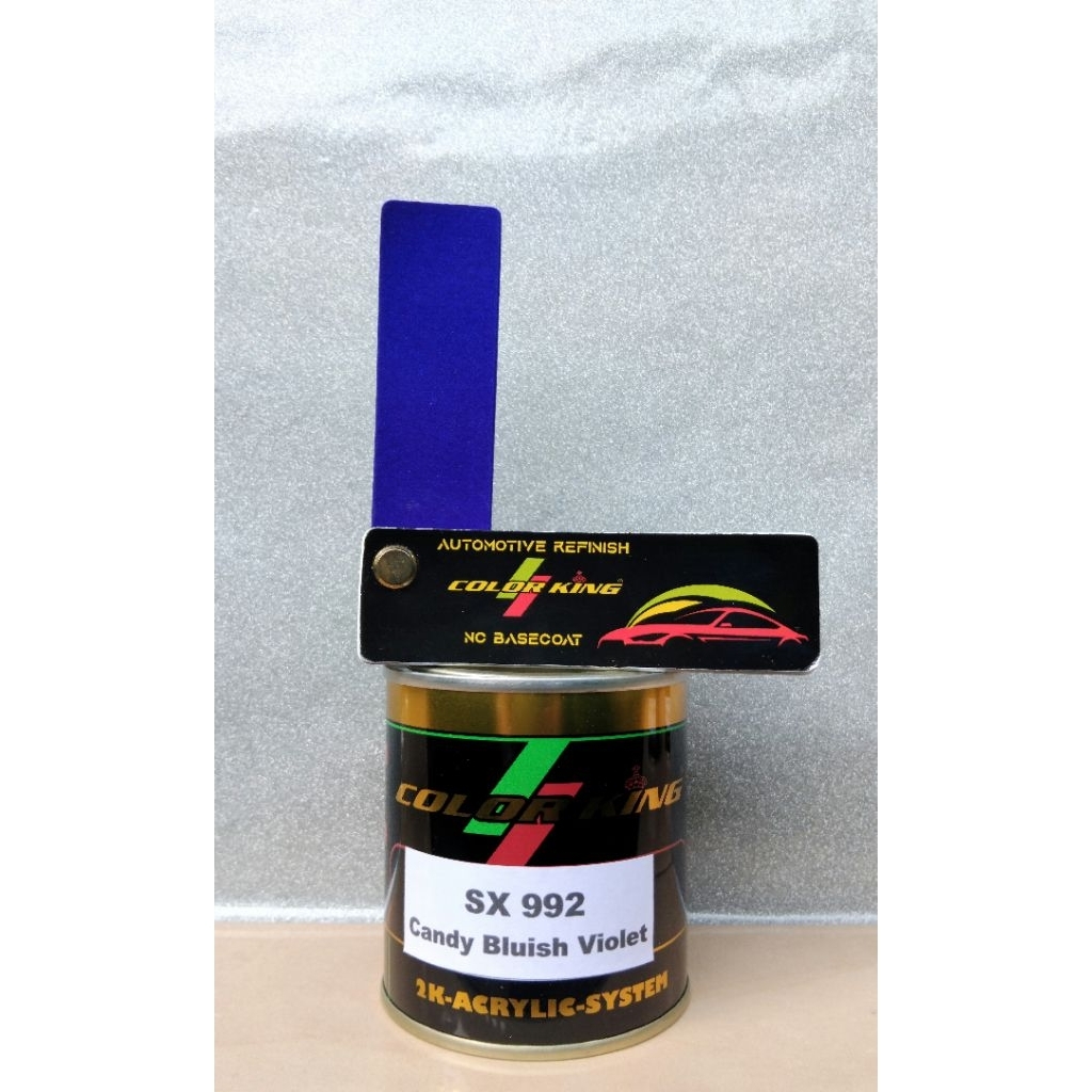 Cat candy/cat candy tone PU/warna candy tone blue violet 1/4ltr Color King