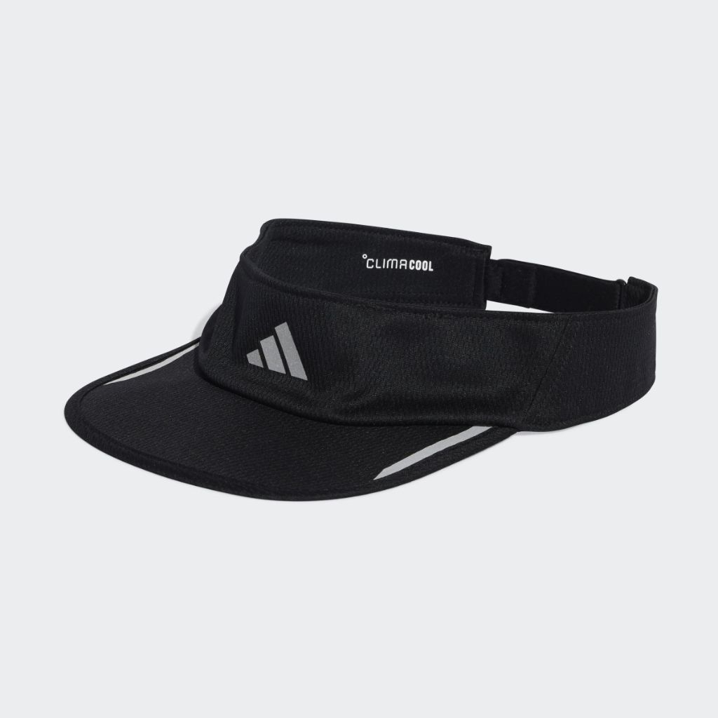 Adidas AEROREADY Running Visor Black Hitam JD1158 Topi Original 100%