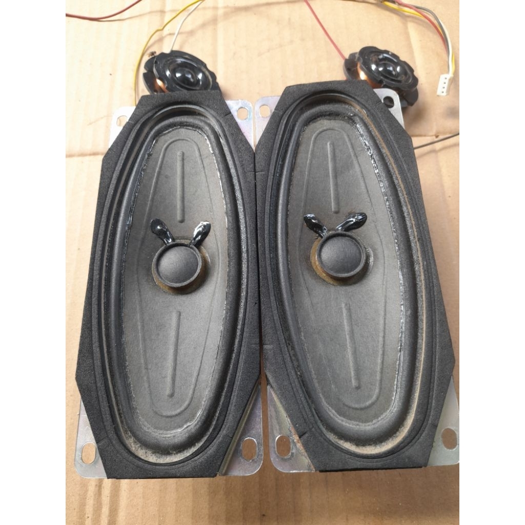 SPEAKER POLYTRON LENGKAP TWETER BEKAS NORMAL