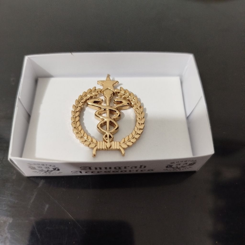 brevet wing pin dokmil dokter militer pdh tni ad