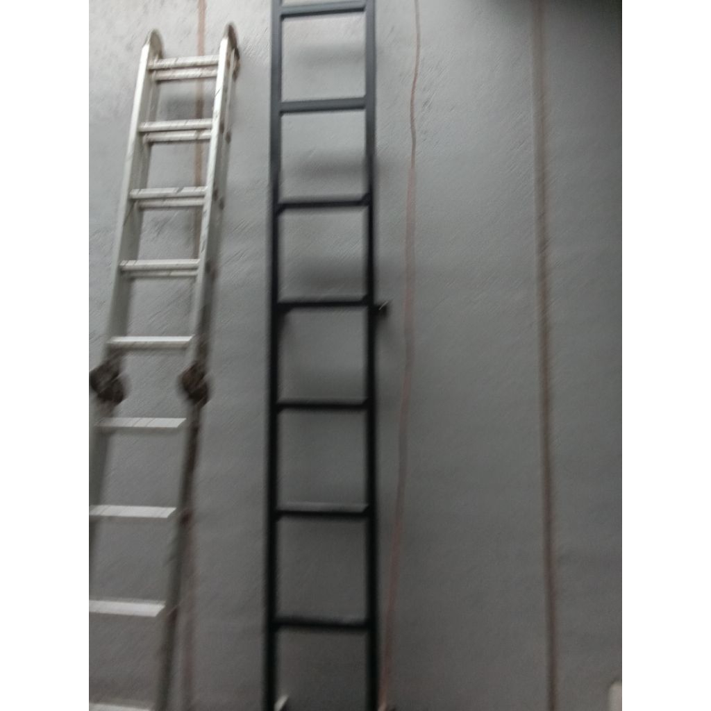 TANGGA AKSES ROOFTOP, TANGGA MNYET BESI HOLO ANTI KARAT