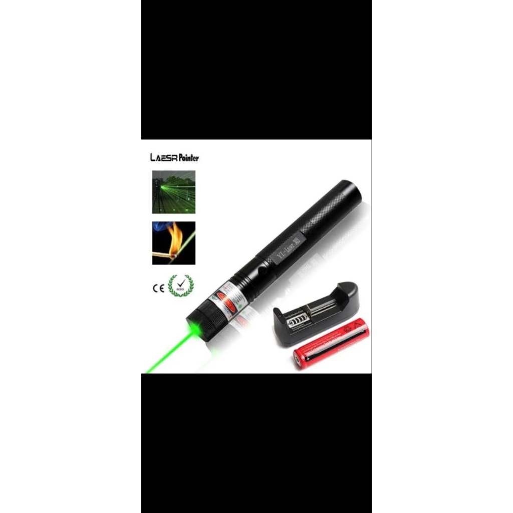 Green Laser pointer 303 - Laser kunci pengaman - Laser hijau variasi - YS SHop