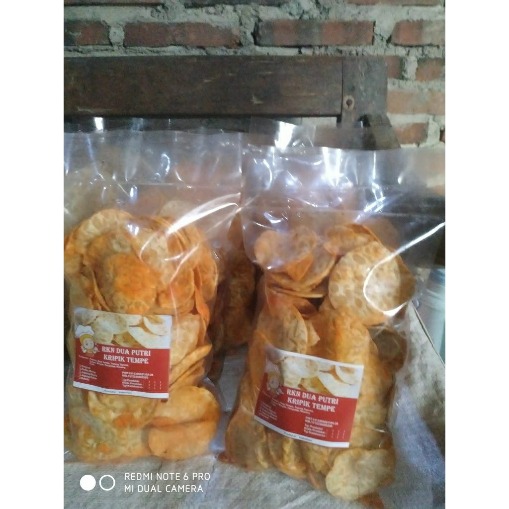 keripik tempe sagu,rasa balado