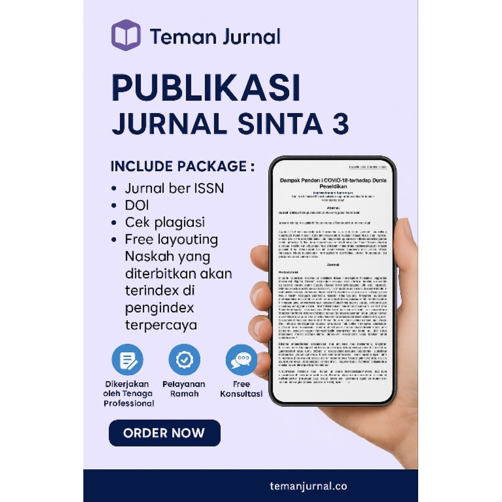 Paket Publikasi Jurnal Sinta 3