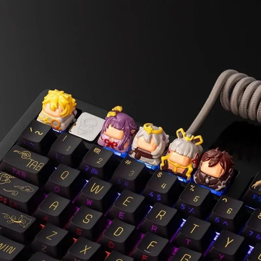 Genshin Impact Artisan Keycaps Vol. 1 – Limited Fan Edition