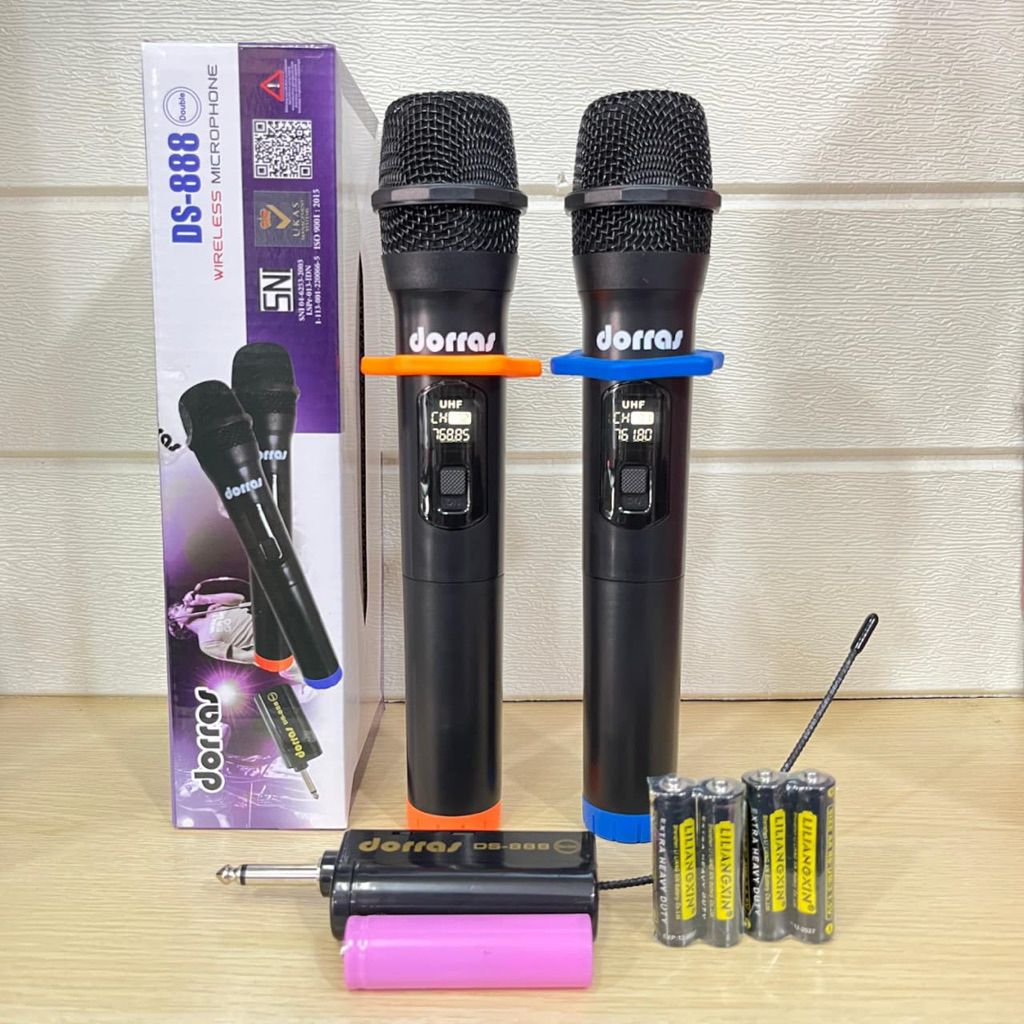 DORRAS DS-888S & DS-888D Microphone Wireless
