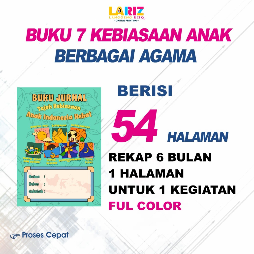 BUKU JURNAL ANAK INDONESIA HEBAT