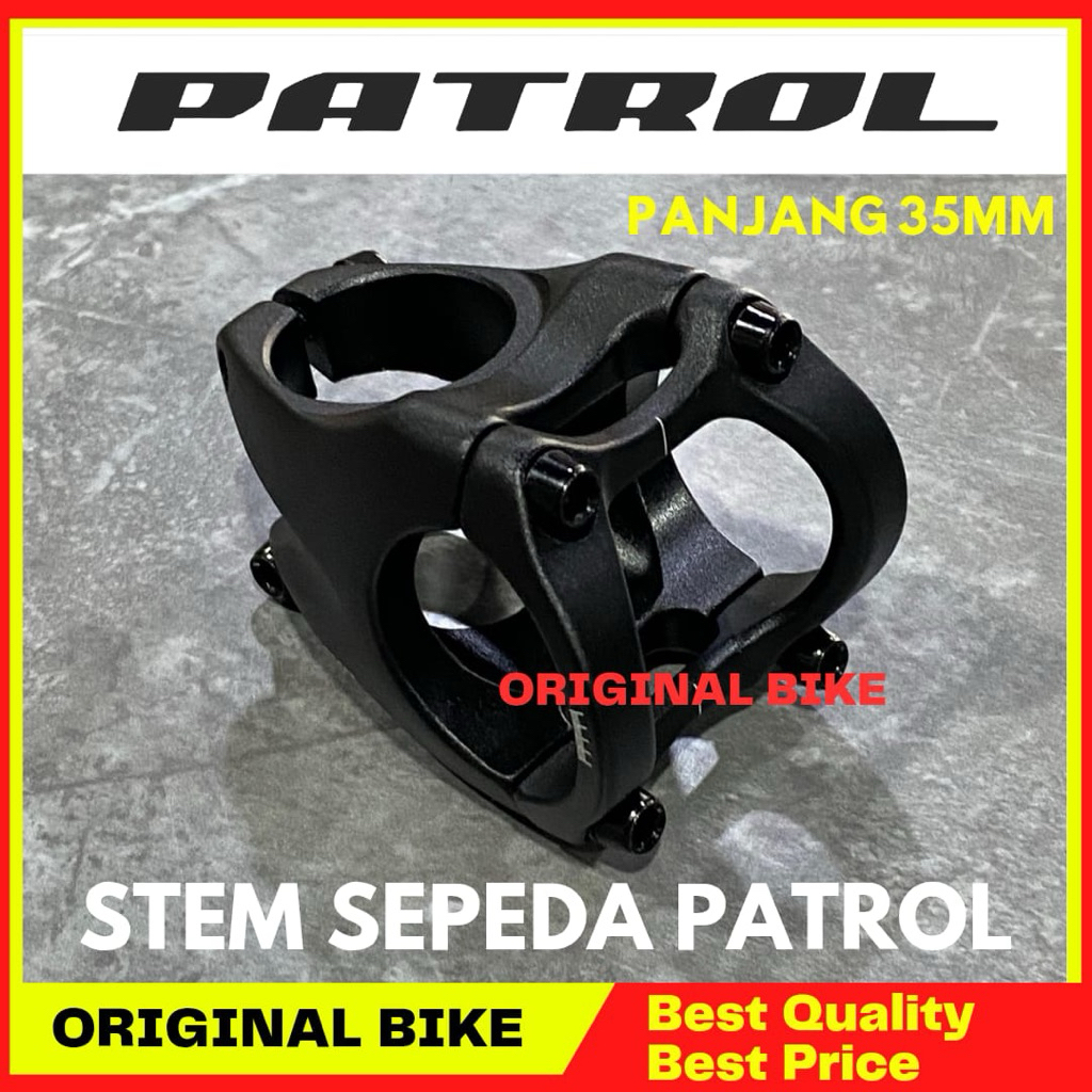 Stem Sepeda Gunung MTB Stem Patrol Evo Clamp Em Enduro New Original