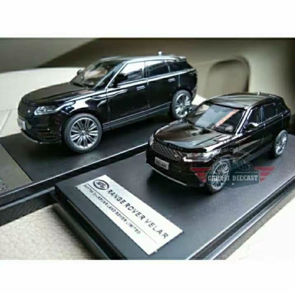 Diecast LCD model Range Rover velar 1st edition 1/43 + 1/64 (black)
