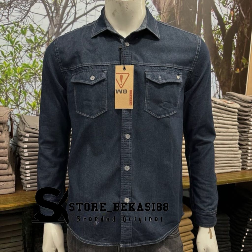 WATCHOUT JEANS ORIGINAL Kemeja panjang